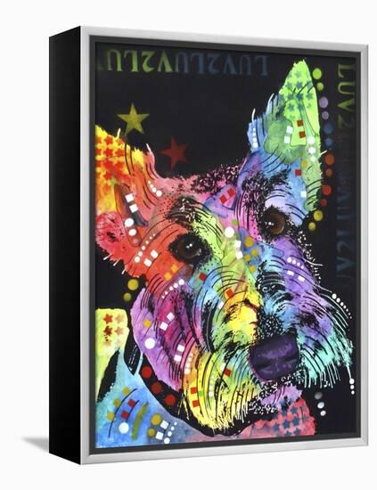 Scottish Terrier-Dean Russo-Framed Premier Image Canvas