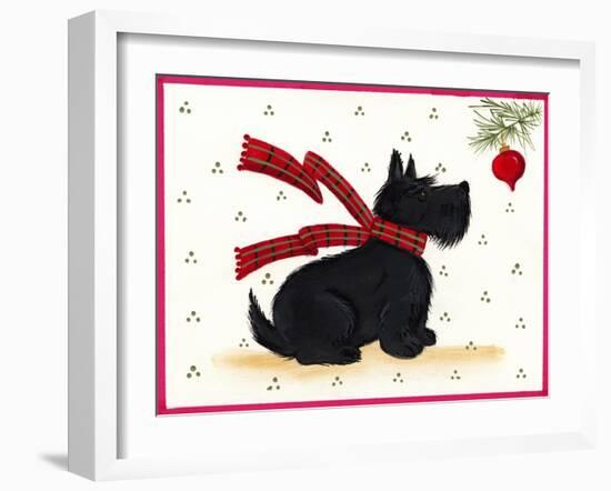 Scottish Terrier-Beverly Johnston-Framed Giclee Print