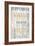 Scottsdale, Arizona - Barnwood Typography-Lantern Press-Framed Premium Giclee Print