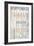 Scottsdale, Arizona - Barnwood Typography-Lantern Press-Framed Premium Giclee Print