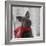 Scotty Dog Red Scarf-Clare Davis London-Framed Giclee Print