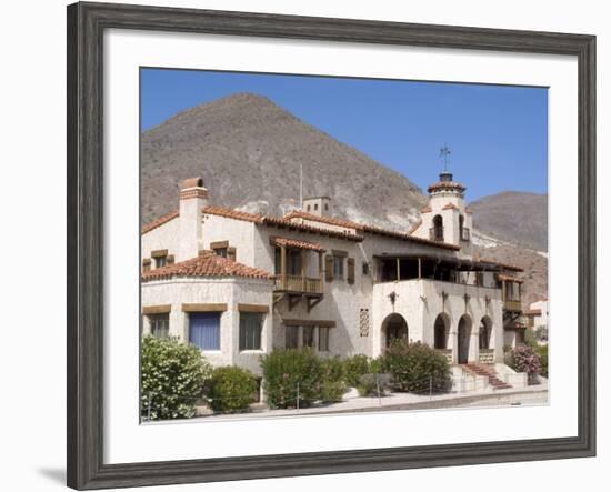 Scotty's Castle, Death Valley National Park, California, USA-Ethel Davies-Framed Photographic Print