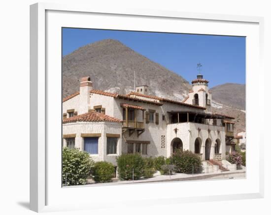 Scotty's Castle, Death Valley National Park, California, USA-Ethel Davies-Framed Photographic Print
