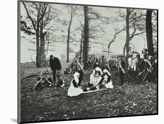 Scout Life, Shrewsbury House Open Air School, London, 1909-null-Mounted Photographic Print
