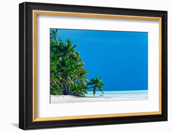 Scout Park Beach, Cocos (Keeling) Islands, Indian Ocean, Asia-Lynn Gail-Framed Photographic Print