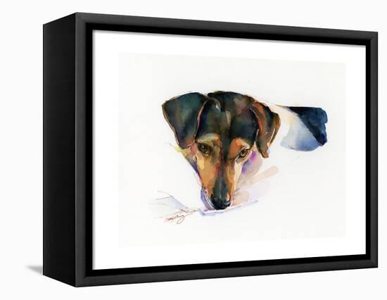 Scout Portrait, 2015-John Keeling-Framed Premier Image Canvas