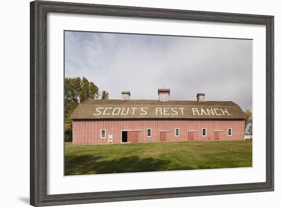 Scout's Rest Ranch, North Platte, Nebraska, USA-Walter Bibikow-Framed Photographic Print