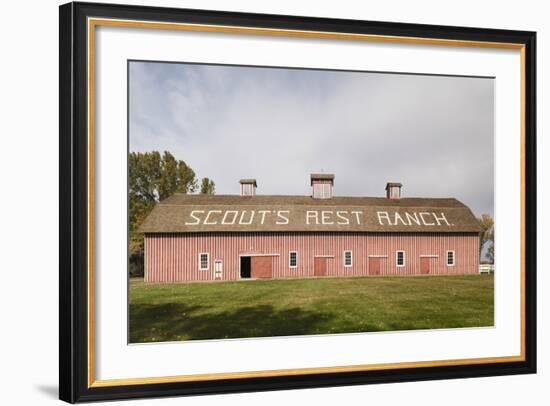 Scout's Rest Ranch, North Platte, Nebraska, USA-Walter Bibikow-Framed Photographic Print