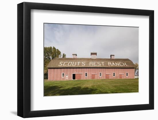 Scout's Rest Ranch, North Platte, Nebraska, USA-Walter Bibikow-Framed Photographic Print