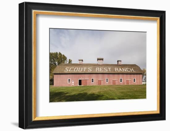 Scout's Rest Ranch, North Platte, Nebraska, USA-Walter Bibikow-Framed Photographic Print