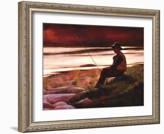 Scouting The Hatch-Dix Baines-Framed Art Print