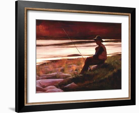 Scouting The Hatch-Dix Baines-Framed Art Print