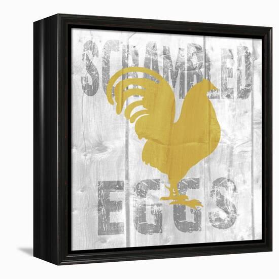 Scrambled Eggs-Alicia Soave-Framed Stretched Canvas