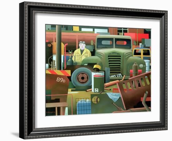 Scrap Merchant, 1983-Reg Cartwright-Framed Giclee Print