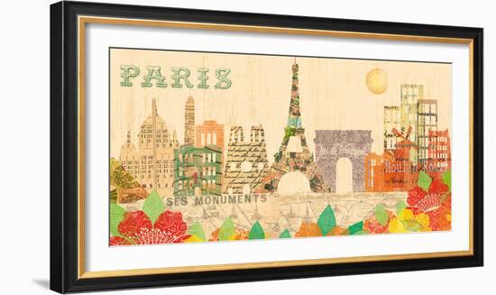 Scrapbook City I-Tom Frazier-Framed Giclee Print