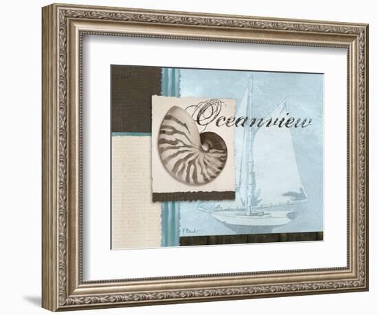 Scrapbook Shell I-Paul Brent-Framed Art Print