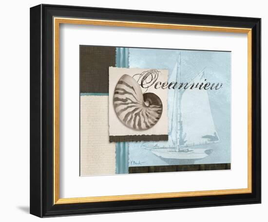 Scrapbook Shell I-Paul Brent-Framed Art Print