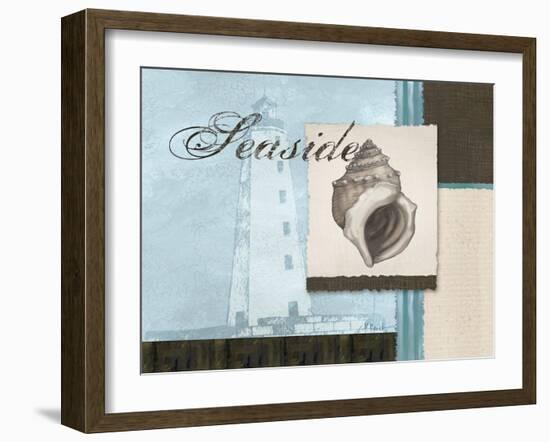 Scrapbook Shell II-Paul Brent-Framed Art Print