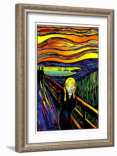 Scream 2-Howie Green-Framed Giclee Print