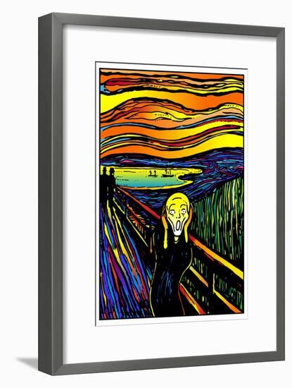 Scream 2-Howie Green-Framed Giclee Print