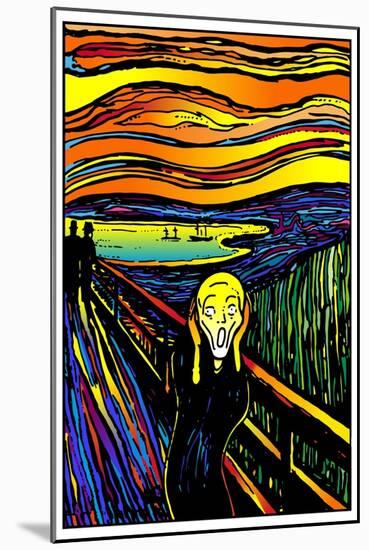 Scream 2-Howie Green-Mounted Giclee Print