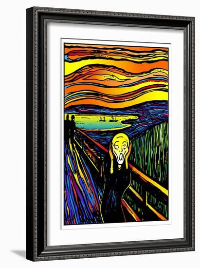 Scream 2-Howie Green-Framed Giclee Print