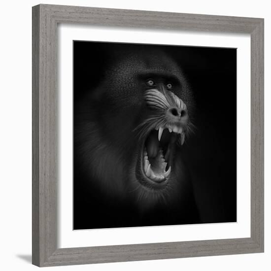 Scream-Ruud Peters-Framed Photographic Print