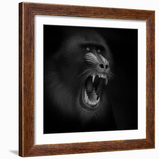 Scream-Ruud Peters-Framed Photographic Print