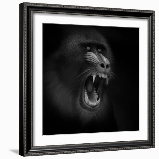 Scream-Ruud Peters-Framed Photographic Print