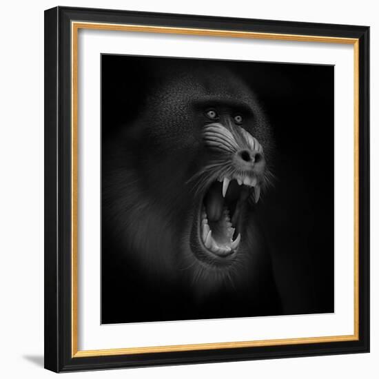 Scream-Ruud Peters-Framed Photographic Print