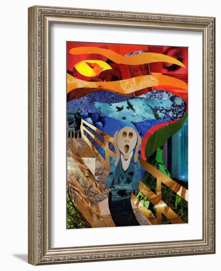 Scream-Artpoptart-Framed Giclee Print