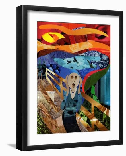 Scream-Artpoptart-Framed Giclee Print