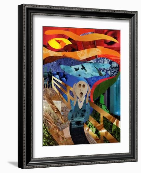 Scream-Artpoptart-Framed Giclee Print