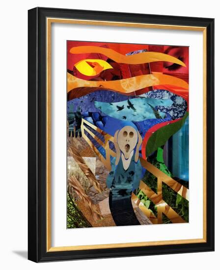 Scream-Artpoptart-Framed Giclee Print