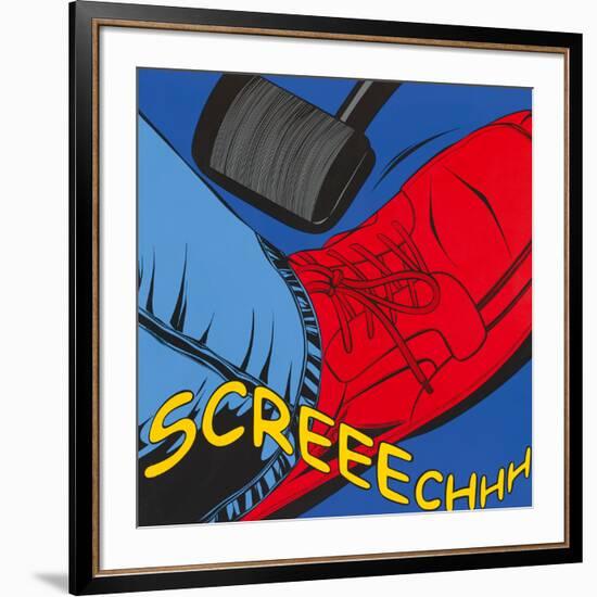 Screeechhh-Deborah Azzopardi-Framed Art Print