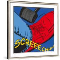 Screeechhh-Deborah Azzopardi-Framed Art Print