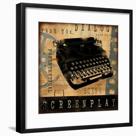 Screen Play-Eric Yang-Framed Art Print