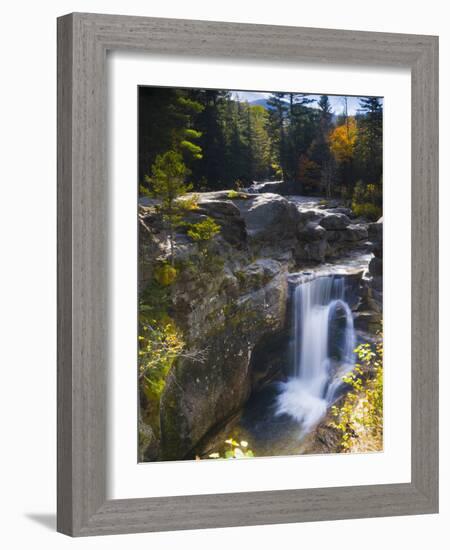 Screw Auger Falls, Grafton Notch State Park, Maine, New England, USA, North America-Alan Copson-Framed Photographic Print