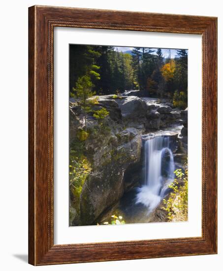 Screw Auger Falls, Grafton Notch State Park, Maine, New England, USA, North America-Alan Copson-Framed Photographic Print