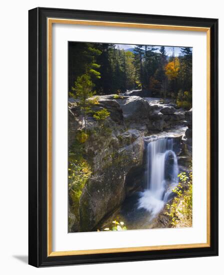 Screw Auger Falls, Grafton Notch State Park, Maine, New England, USA, North America-Alan Copson-Framed Photographic Print