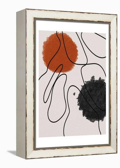 Scribble Dribble 1-Marcus Prime-Framed Stretched Canvas