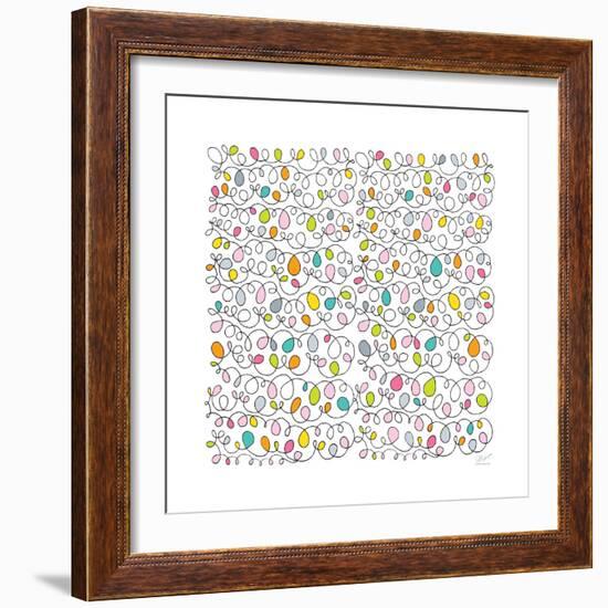 Scribbles-Dominique Vari-Framed Art Print