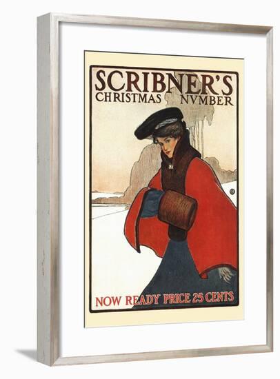 Scribner's Christmas Number-Blendon Campbell-Framed Art Print