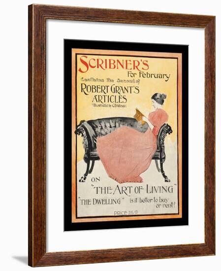 Scribner's for February-null-Framed Art Print