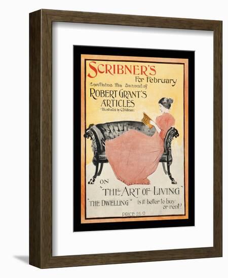 Scribner's for February-null-Framed Art Print