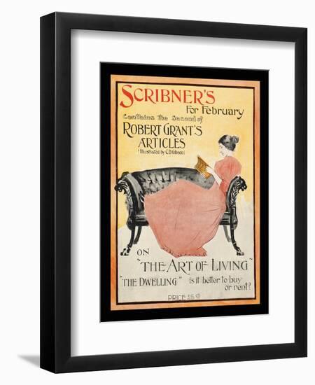 Scribner's for February-null-Framed Art Print