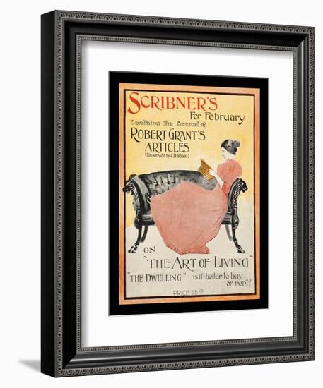 Scribner's for February-null-Framed Art Print