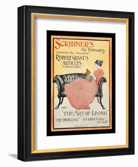 Scribner's for February-null-Framed Art Print