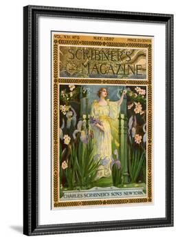 Scribner's Magazine Cover for May 1897-null-Framed Giclee Print