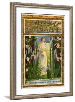 Scribner's Magazine Cover for May 1897-null-Framed Giclee Print